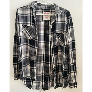 Mossimo Boyfriend Fit Flannel - Size M